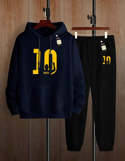 👕 Graphic Print Fleece Tracksuit (Hoodie & Joggers) AZ-2288