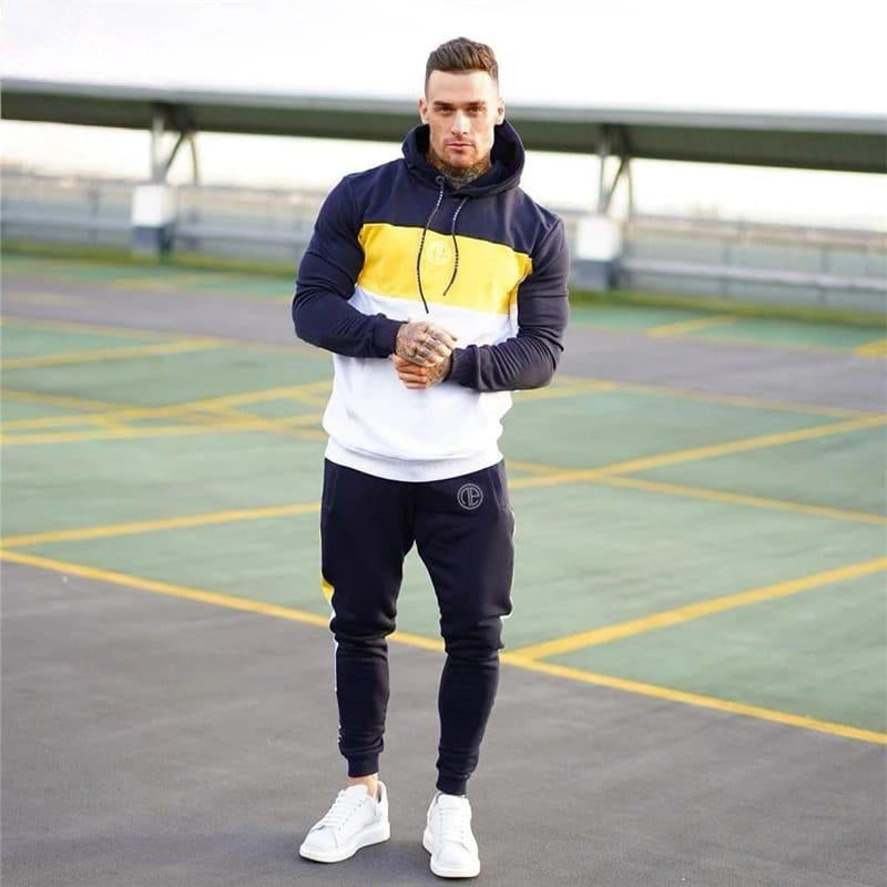 Urban Style Co-ord Set with Hooded Sweatshirt AZ-8882