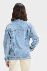 Girl's Distressed Denim Jacket AZ-3321