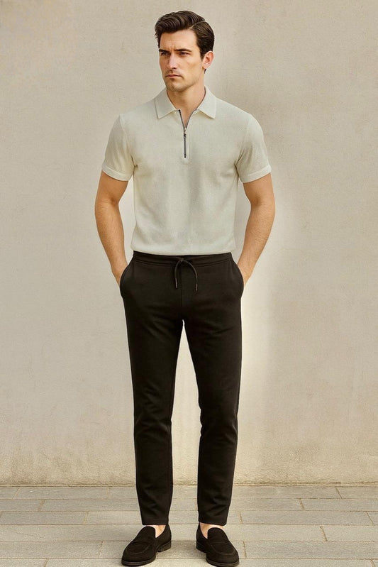 Men's Polo Shirt and Trousers Co-ord Set AZ-4441