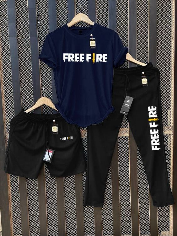 Men's Printed T-Shirt and Joggers/Shorts Combo Tracksuit Set AZ-4400