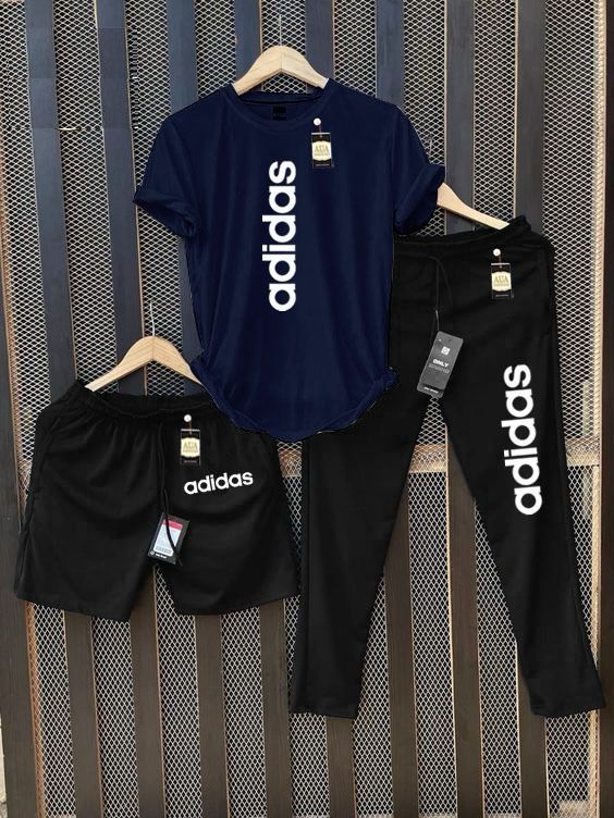 Men's Printed T-Shirt and Joggers/Shorts Combo Tracksuit Set AZ-4400