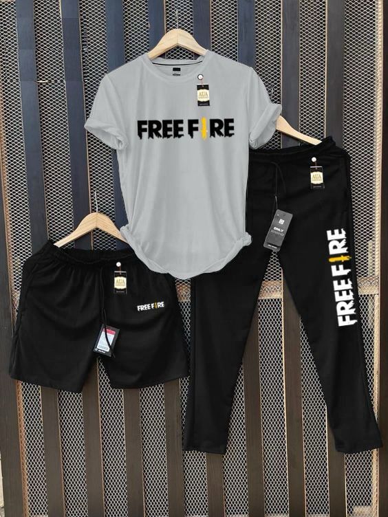 Men's Printed T-Shirt and Joggers/Shorts Combo Tracksuit Set AZ-4400