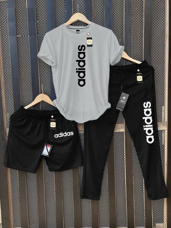 Men's Printed T-Shirt and Joggers/Shorts Combo Tracksuit Set AZ-4400