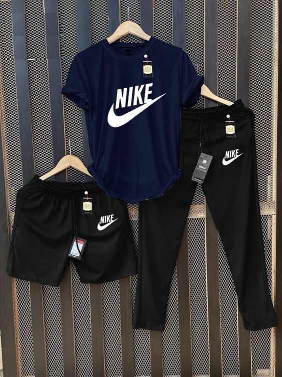 Men's Printed T-Shirt and Joggers/Shorts Combo Tracksuit Set AZ-4400