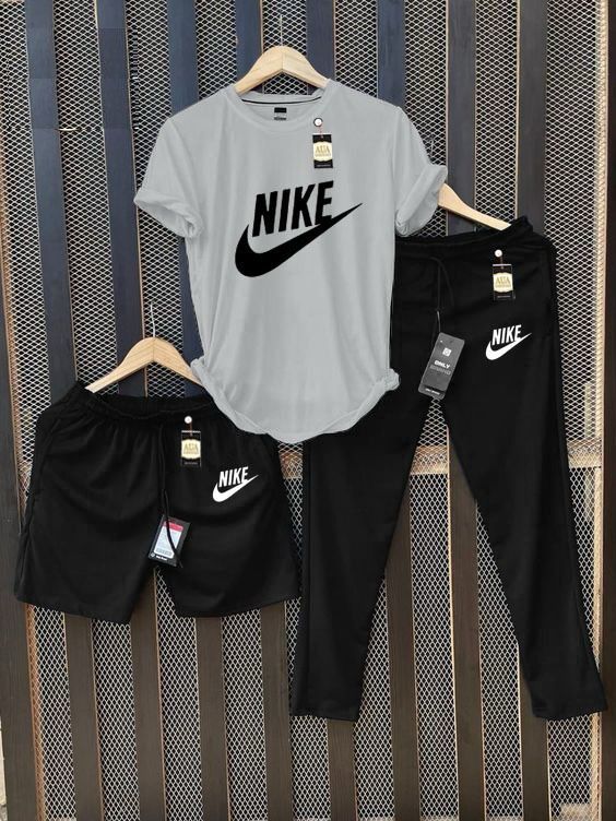 Men's Printed T-Shirt and Joggers/Shorts Combo Tracksuit Set AZ-4400