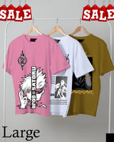 Men's Casual Printed Round Neck T-Shirt Combo Pack AZ-5500