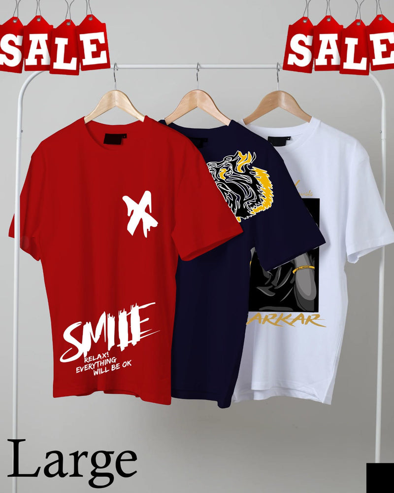 Men's Graphic Print T-Shirt Collection AZ-5501