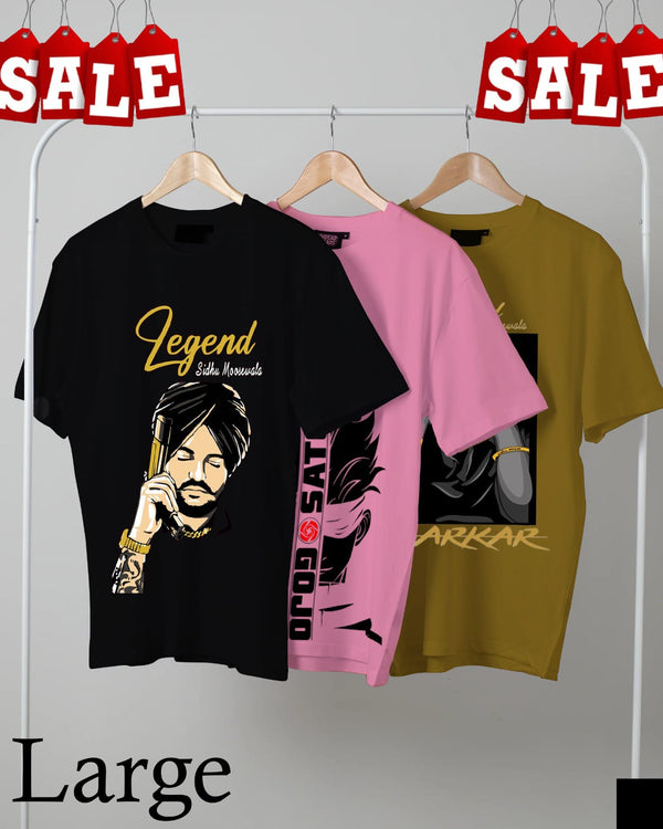 Men's Graphic Print T-Shirt Collection AZ-5501