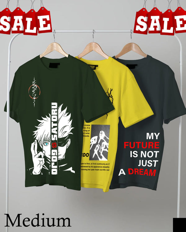 Men's Graphic Print T-Shirt Collection AZ-5501