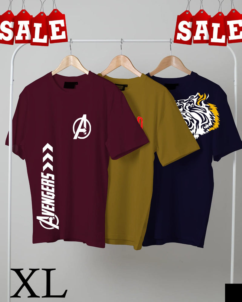 Men's Graphic Print T-Shirt Collection AZ-5501