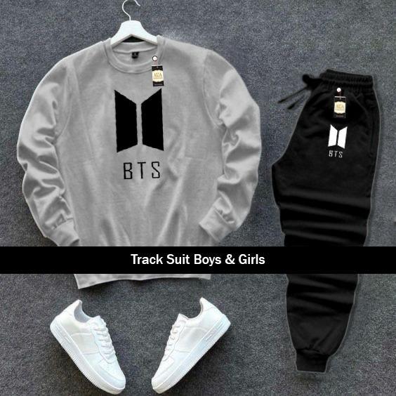 Printed Sweatshirt and Jogger Track Suit AZ-7777