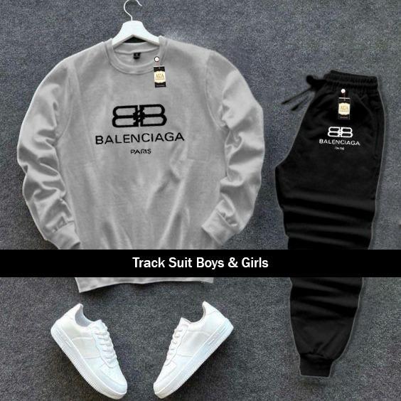 Printed Sweatshirt and Jogger Track Suit AZ-7777
