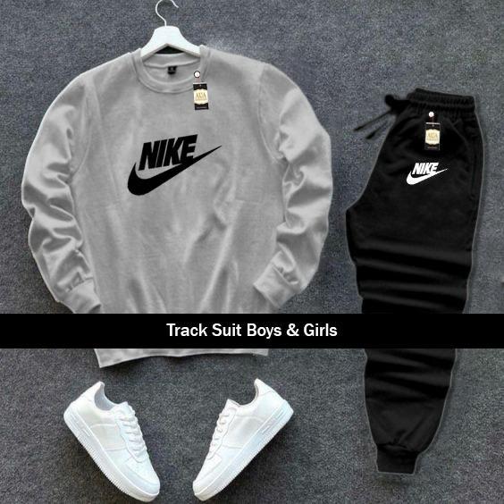 Printed Sweatshirt and Jogger Track Suit AZ-7777