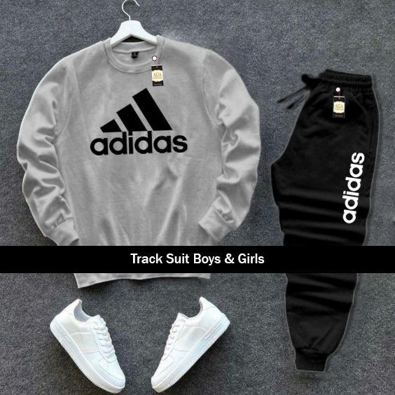 Printed Sweatshirt and Jogger Track Suit AZ-7777