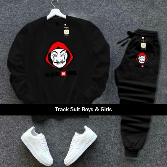 Printed Sweatshirt and Jogger Track Suit AZ-7777