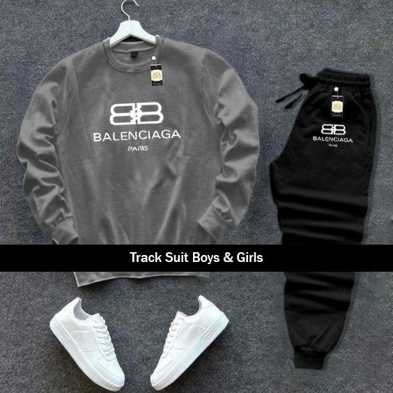 Printed Sweatshirt and Jogger Track Suit AZ-7777