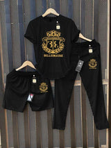 Men's Graphic Print T-Shirt & Tracksuit Set AZ-6622
