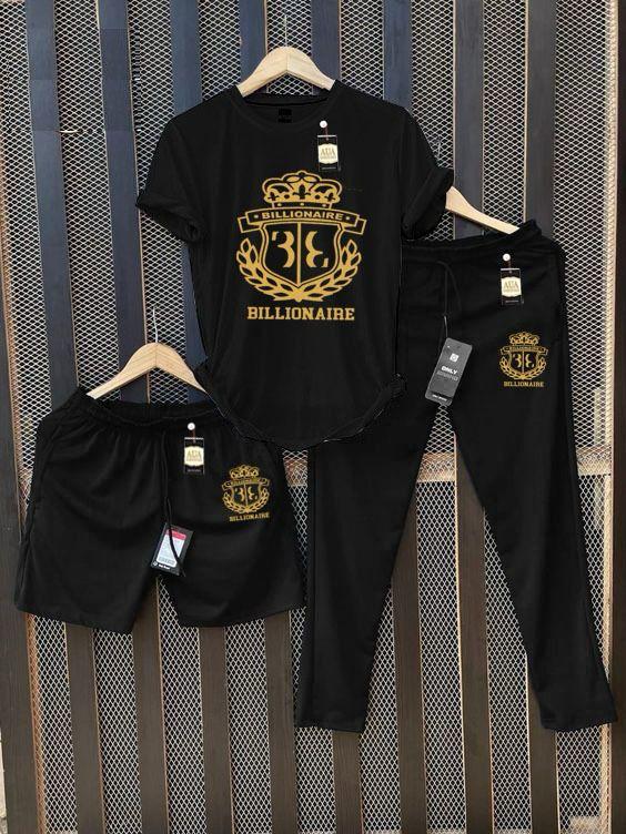 Men's Graphic Print T-Shirt & Tracksuit Set AZ-6622