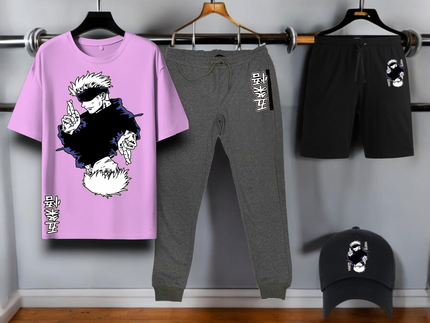 'Jujutsu Kaisen' Graphic Outfit Set AZ-7722