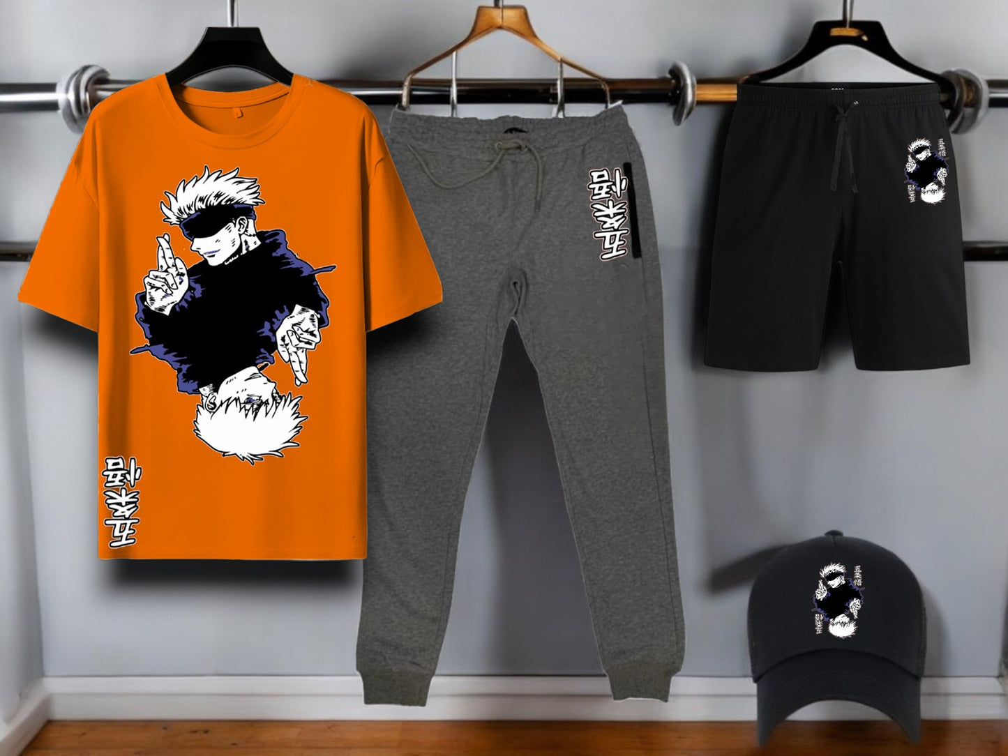 'Jujutsu Kaisen' Graphic Outfit Set AZ-7722