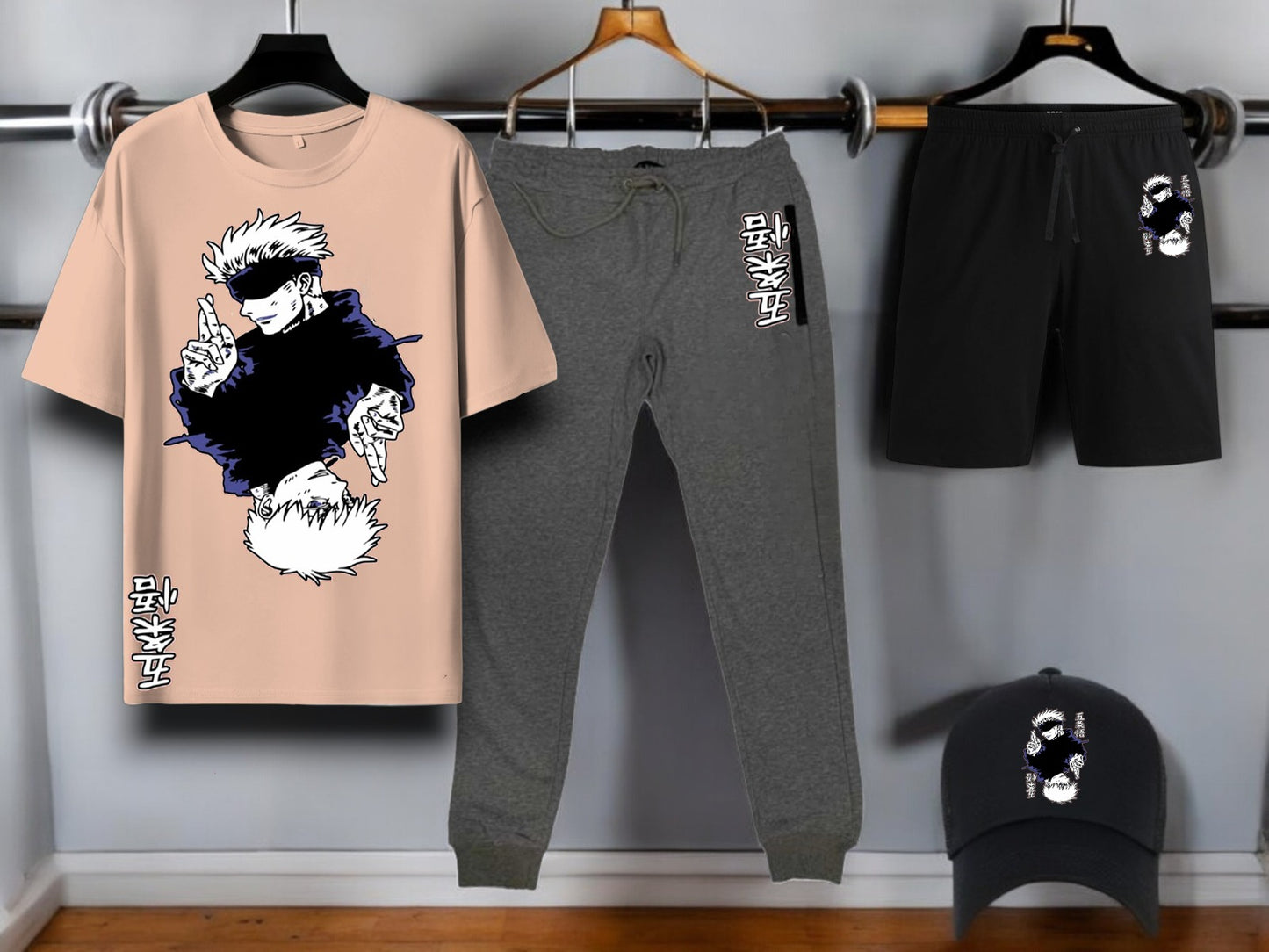 'Jujutsu Kaisen' Graphic Outfit Set AZ-7722