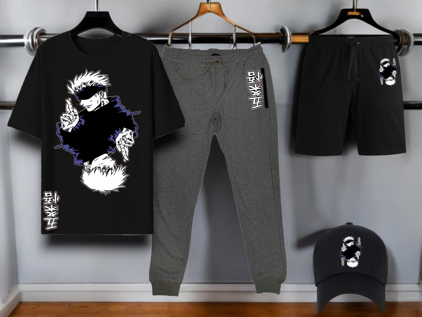 'Jujutsu Kaisen' Graphic Outfit Set AZ-7722