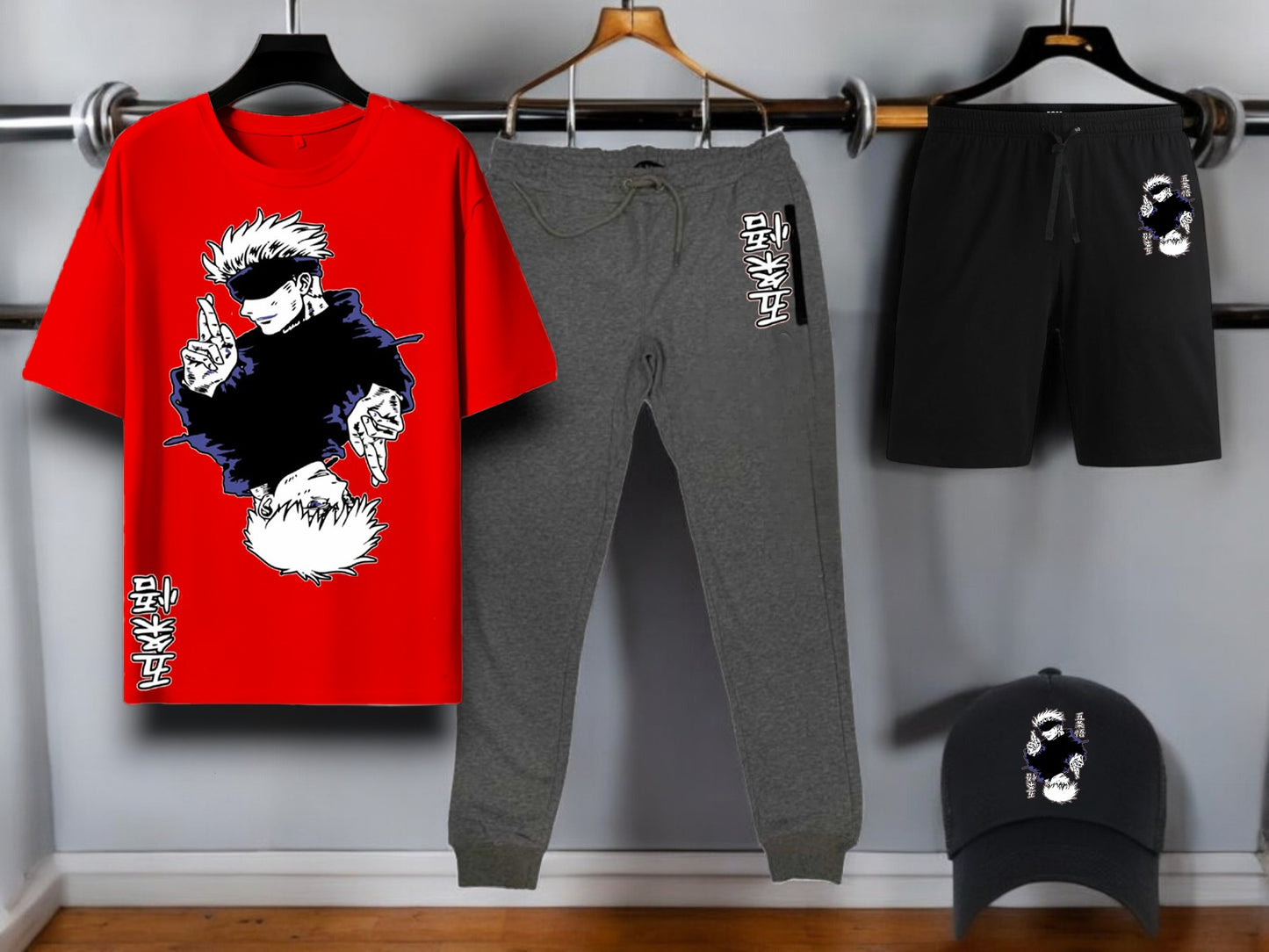 'Jujutsu Kaisen' Graphic Outfit Set AZ-7722