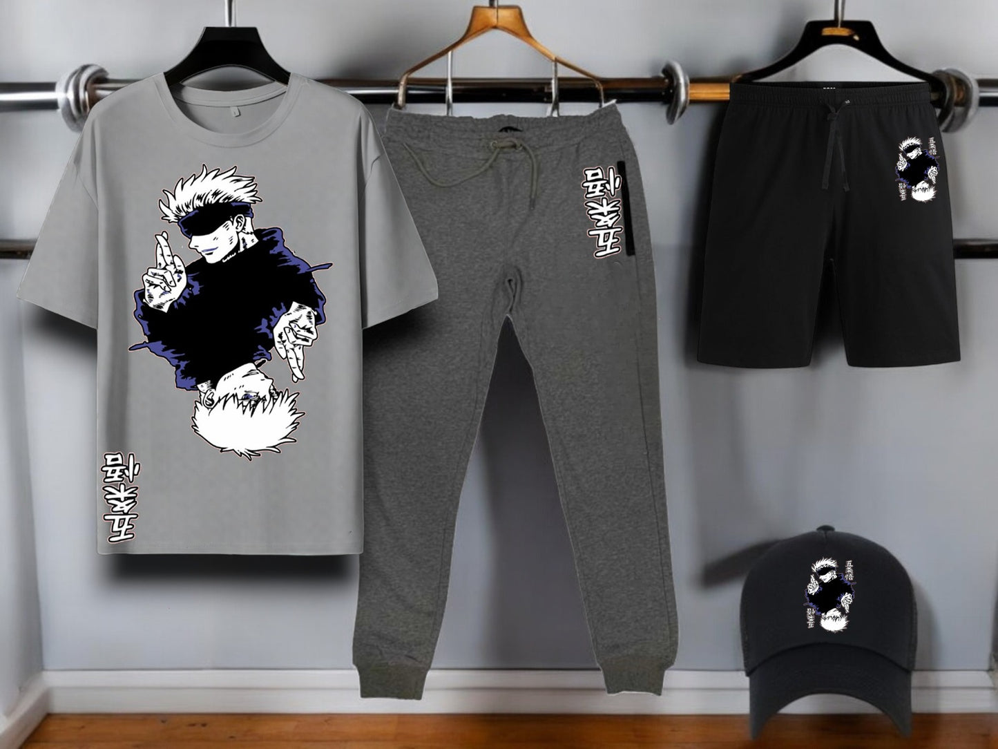 'Jujutsu Kaisen' Graphic Outfit Set AZ-7722