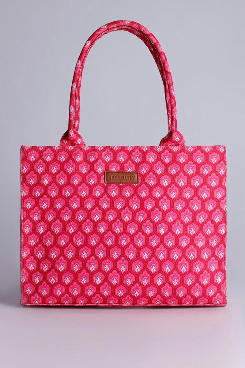 Vibrant Printed Fabric Tote Bag Collection AZ-4467
