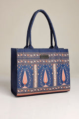 Vibrant Printed Fabric Tote Bag Collection AZ-4467