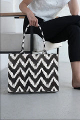 Vibrant Printed Fabric Tote Bag Collection AZ-4467
