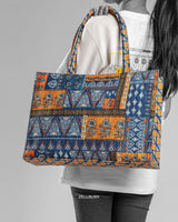 Vibrant Printed Fabric Tote Bag Collection AZ-4467