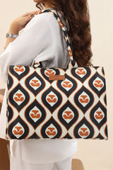 Vibrant Printed Fabric Tote Bag Collection AZ-4467