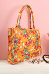 Vibrant Printed Fabric Tote Bag Collection AZ-4467