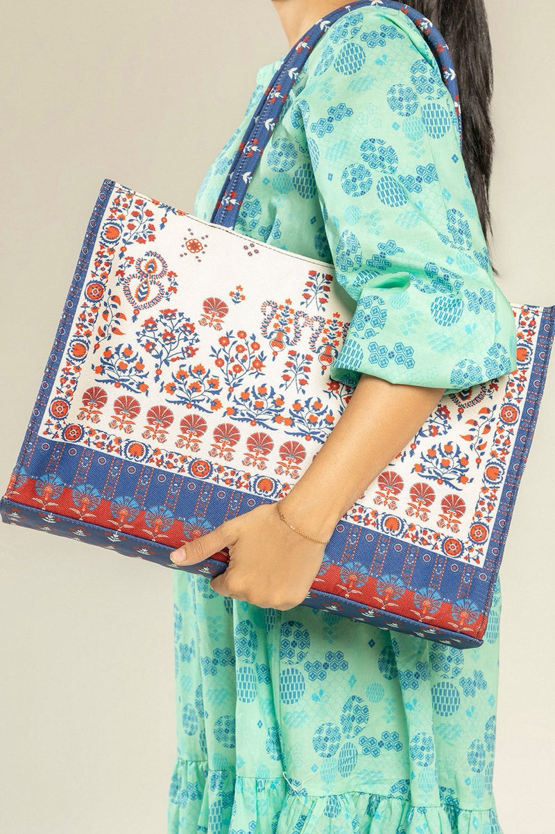 Vibrant Printed Fabric Tote Bag Collection AZ-4467