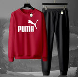 2-Piece Fleece Tracksuit Set: Long-Sleeve Crew neck Sweatshirt & Jogger Pants AZ-6633