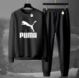 2-Piece Fleece Tracksuit Set: Long-Sleeve Crew neck Sweatshirt & Jogger Pants AZ-6633