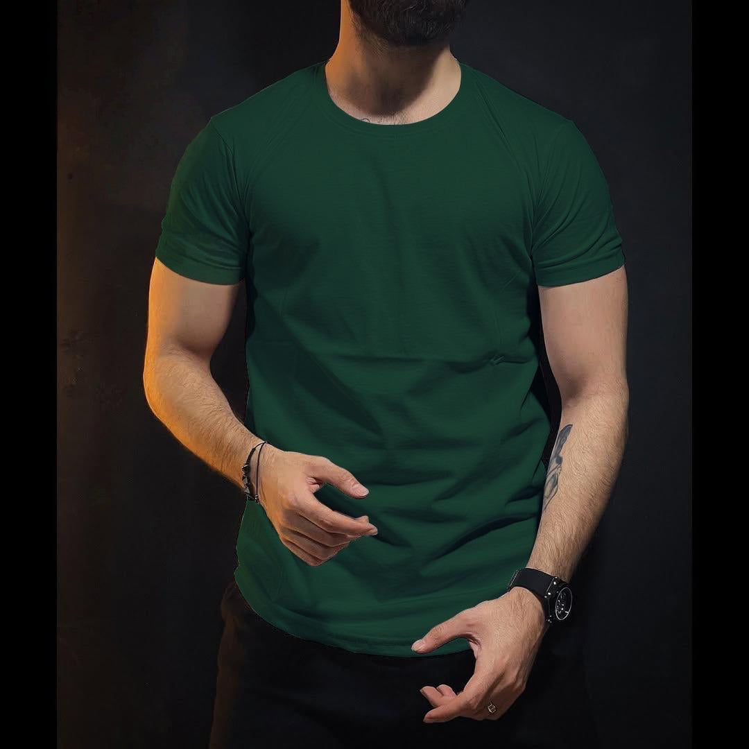 Men's Essential Crew Neck T-Shirt - Premium Cotton Fit AZ-2277